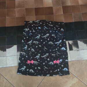 Unique Vintage X Bonsai Kitten dinosaur skirt 22 UK New